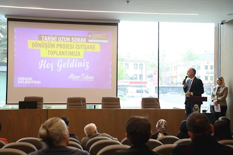 İnegölün Çarşı Meydanı Dönüşüme Hazırlanıyor