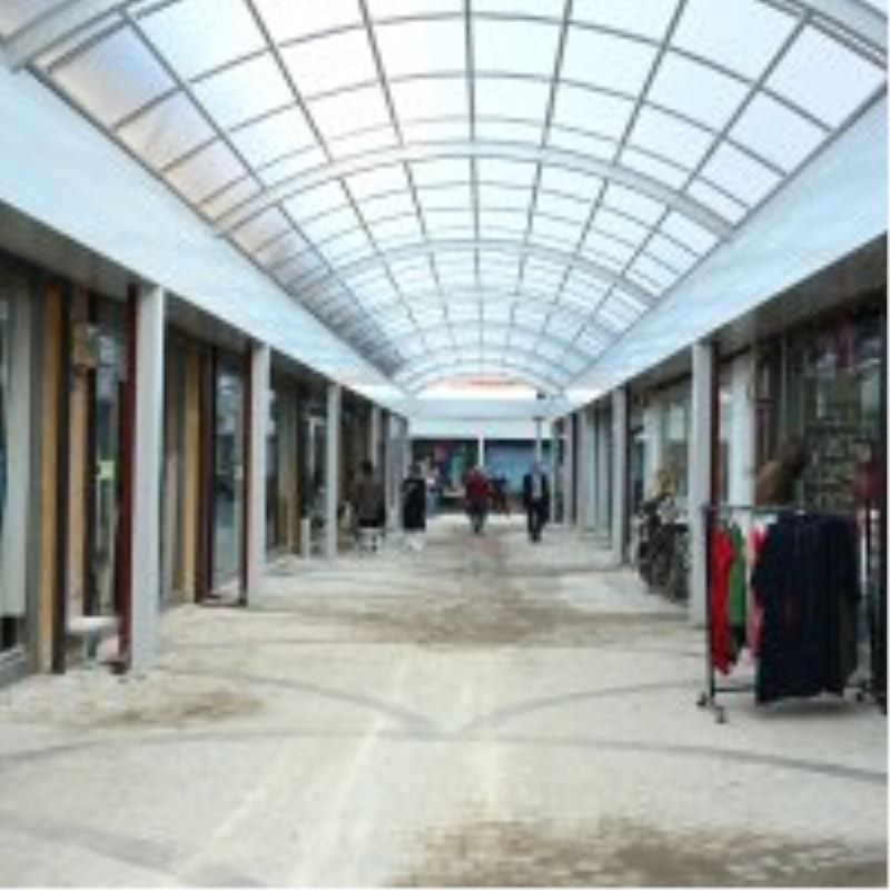 Yenişehir çarşısına konfor geliyor