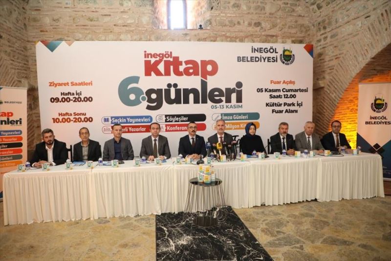 İnegöl Belediyesi 6. Kitap Günleri İçin Geri Sayım Başladı