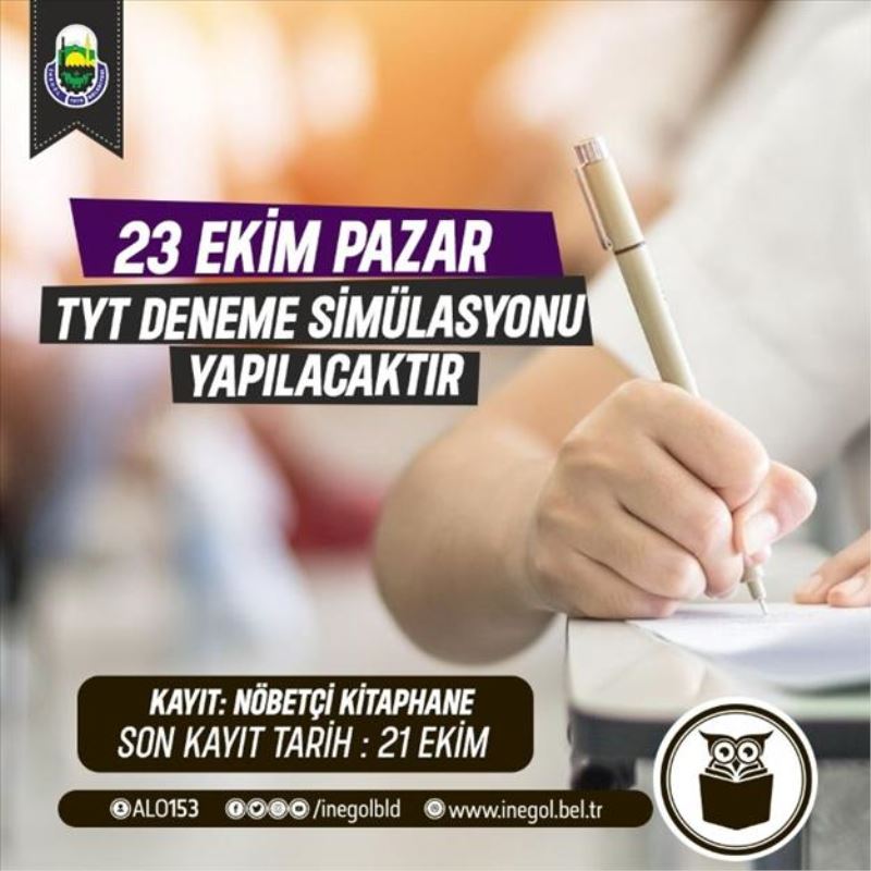 Üniversiteye Hazırlanan Öğrenciler İçin Tyt Simülasyonu Yapılacak