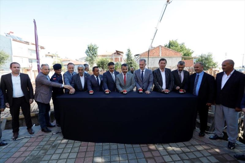 Mevlana Camisinin Temeli Törenle Atıldı