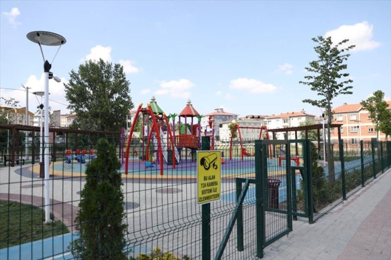 İnegöl’de Parklar 7/24 Gözetim Altında