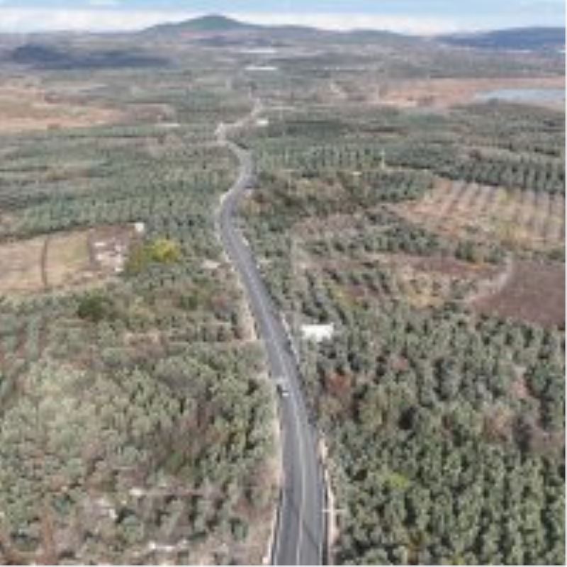 Gölyazı yolu sil baştan yenilendi