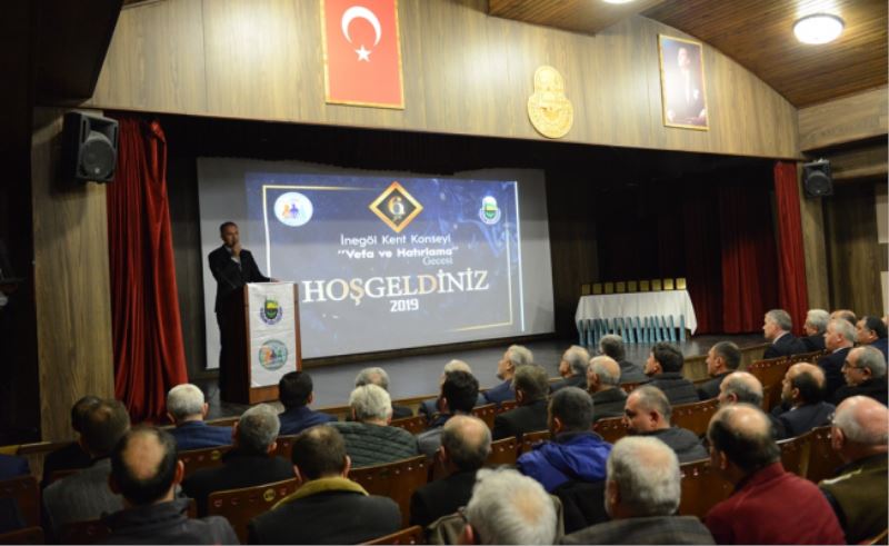 İnegöllülere Vefa Ve Hatırlama Gecesine Davet