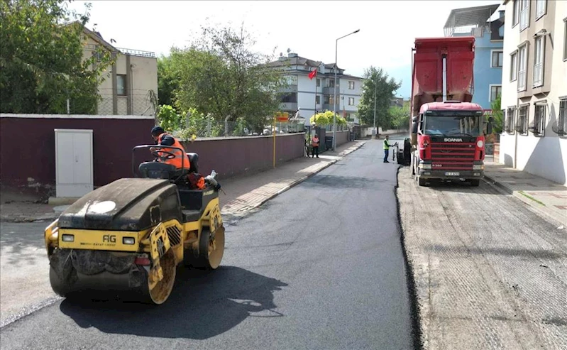 Asfalt Çalışmaları Hamidiye Mahallesinden Devam Ediyor
