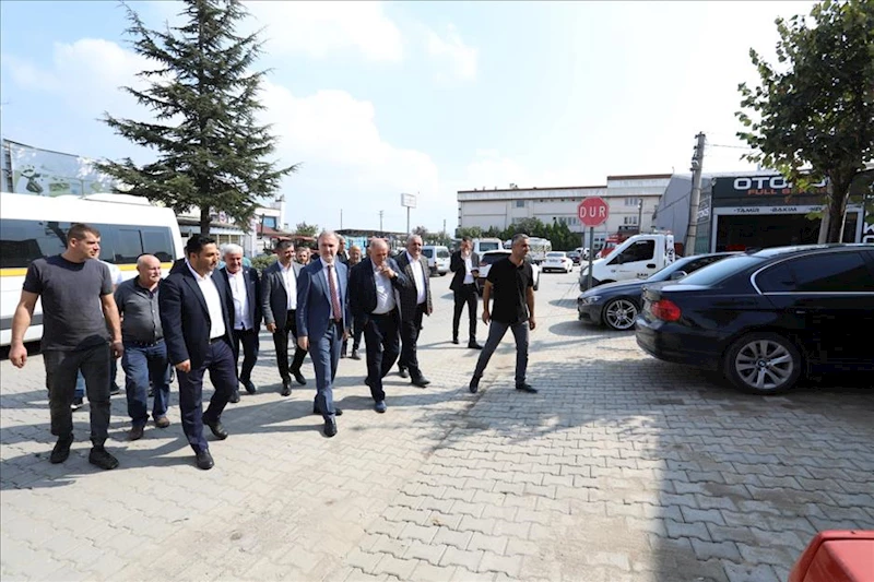 Metal Sanayide Parke Taş Ve Otopark Düzenlemeleri Yapıldı