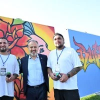 Grafiti şenliğinde renkler konuştu