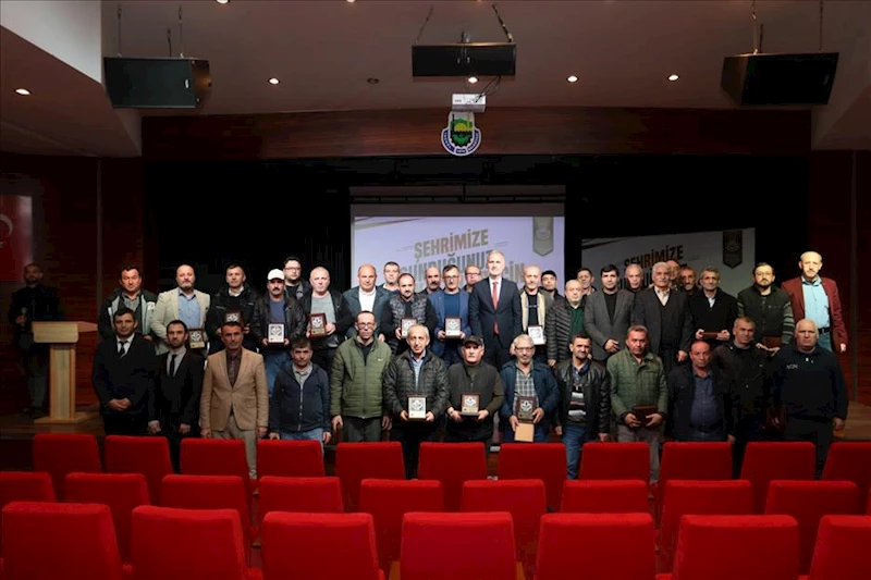 İnegöl Belediyesi’nden Emekli Olan Personele Vefa