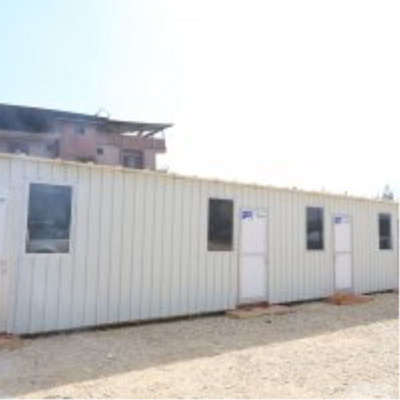 Acı hayata konteynerde yeni başlangıç