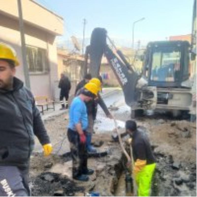 BUSKİ’nin Hatay’da da gecesi-gündüzü yok