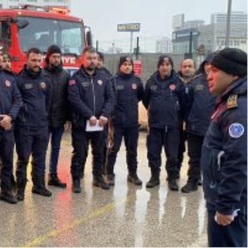 Bursa itfaiyesi deprem bölgesine gidiyor