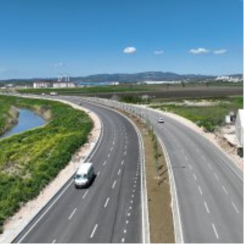 Hastane yolu açılışa hazırlanıyor