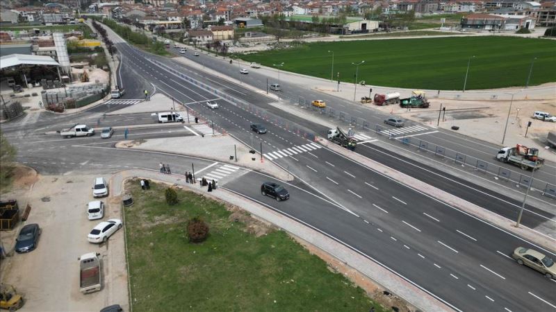 Akpınar Kavşağı Bayrama Hazır Olacak