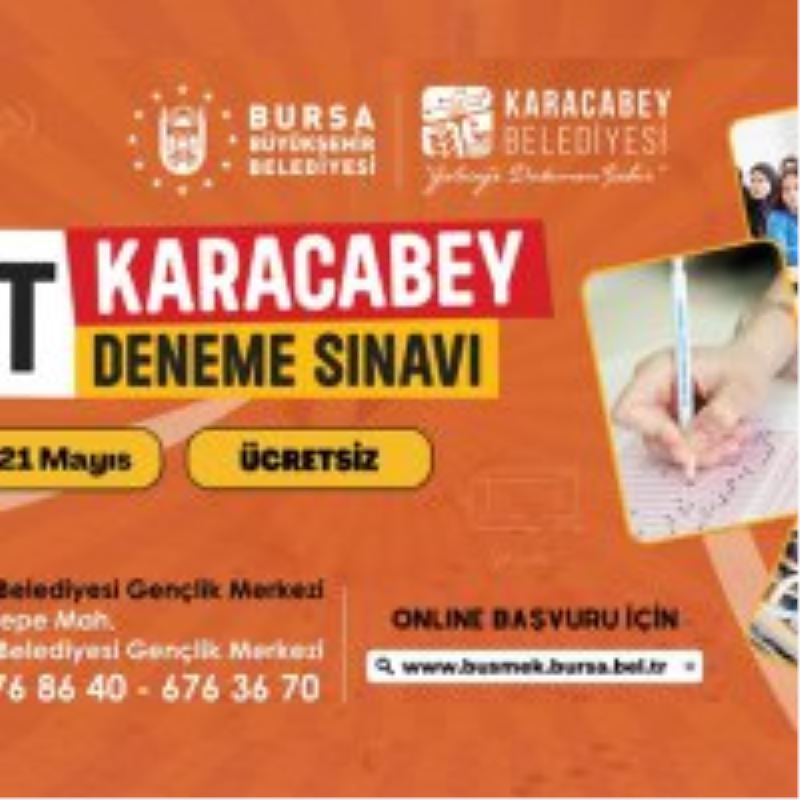 Karacabey’de gerçeğe yakın TYT provası