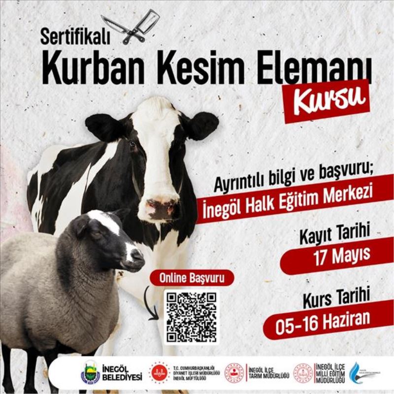 Kurban Kesim Kursu İçin Kayıtlar Başlıyor