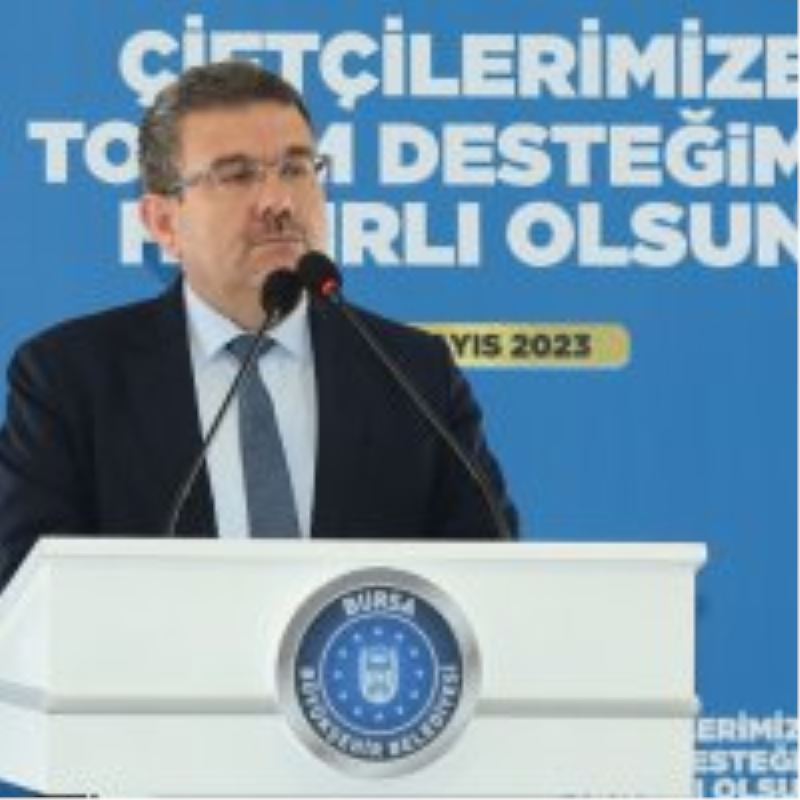 Büyükorhanlı çiftçiye silajlık mısır tohumu