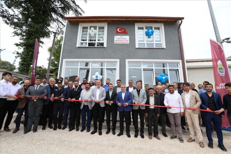 Yiğitköy Mahalle Konağı Törenle Açıldı