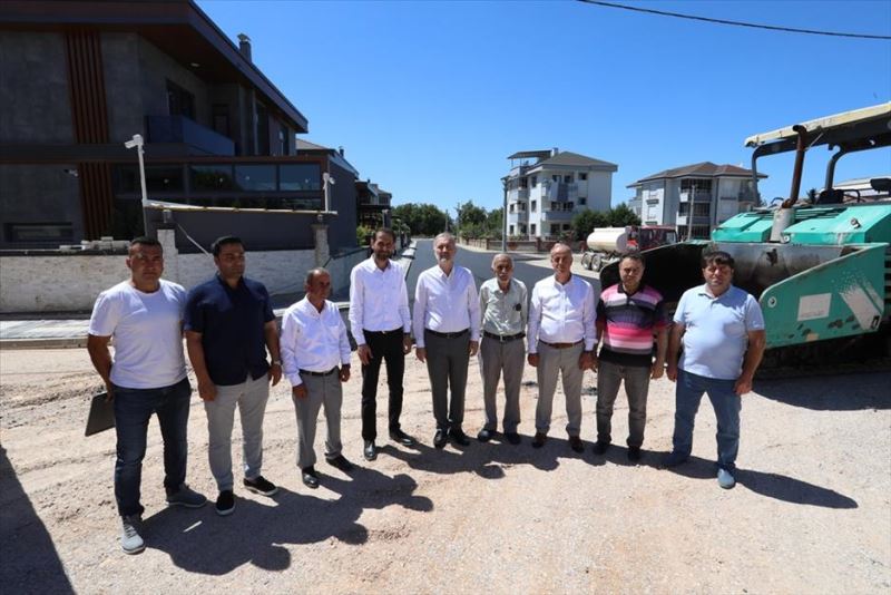 İnşaat Süreci Tamamlanan Sokaklar Asfaltlanıyor