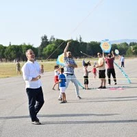 Zafer coşkusu Bursa semalarında