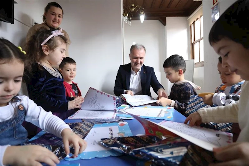 Başkan Taban Minik Öğrencilerin Karne Heyecanına Ortak Oldu