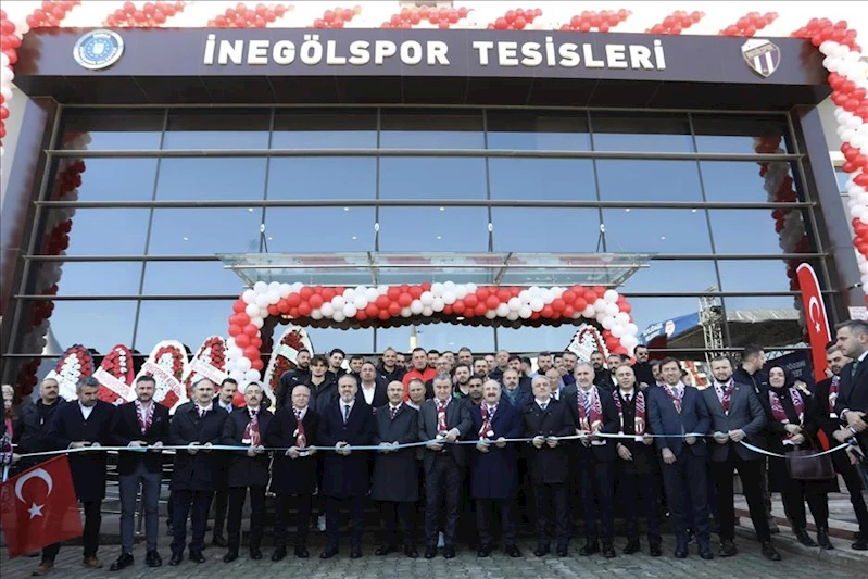 İnegölspor’un Modern Tesisleri Törenle Açıldı