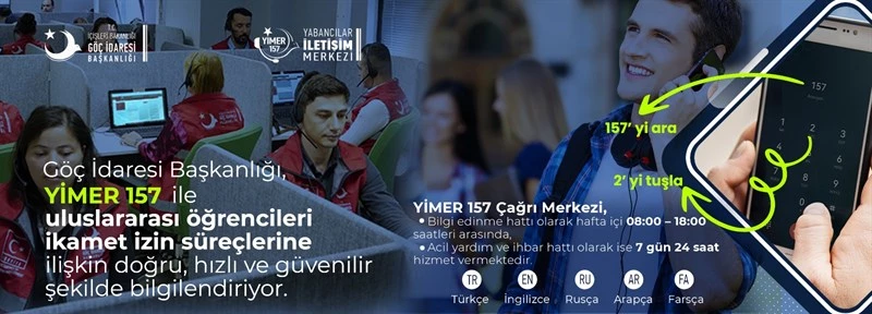Uluslararası Öğrenciler, YİMER 157 ile Doğru ve Güvenilir Bilgiye Hızla Ulaşabiliyor