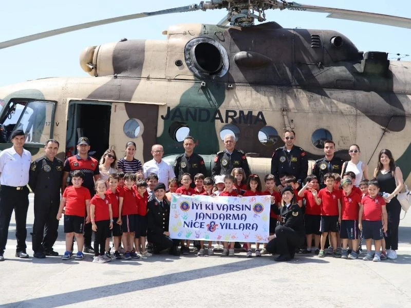 Minik Öğrencilere Jandarma Tanıtıldı
