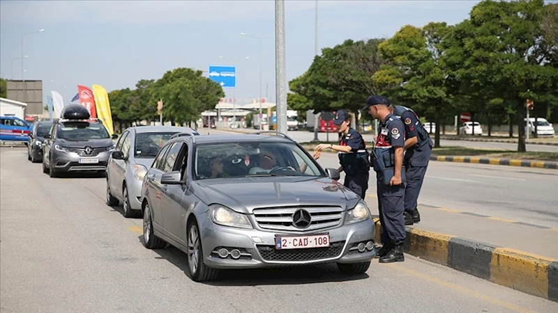 Jandarma Ekiplerinden Kapıkule
