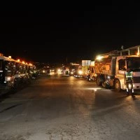 Büyükşehir’den daha temiz bir Bursa için gece mesaisi