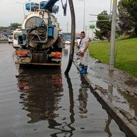 Bursa Büyükşehir ekiplerinden yağmur mesaisi
