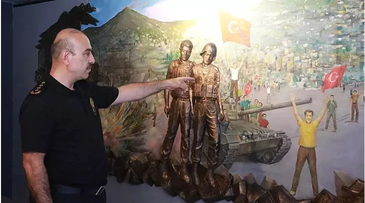 15 Temmuz Darbe Girişiminde Şehit Olan Polislerin Kişisel Eşyaları Polis Müzesi