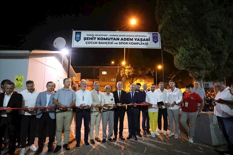 Adem Yaşari Parkı Coşkulu Törenle Açıldı