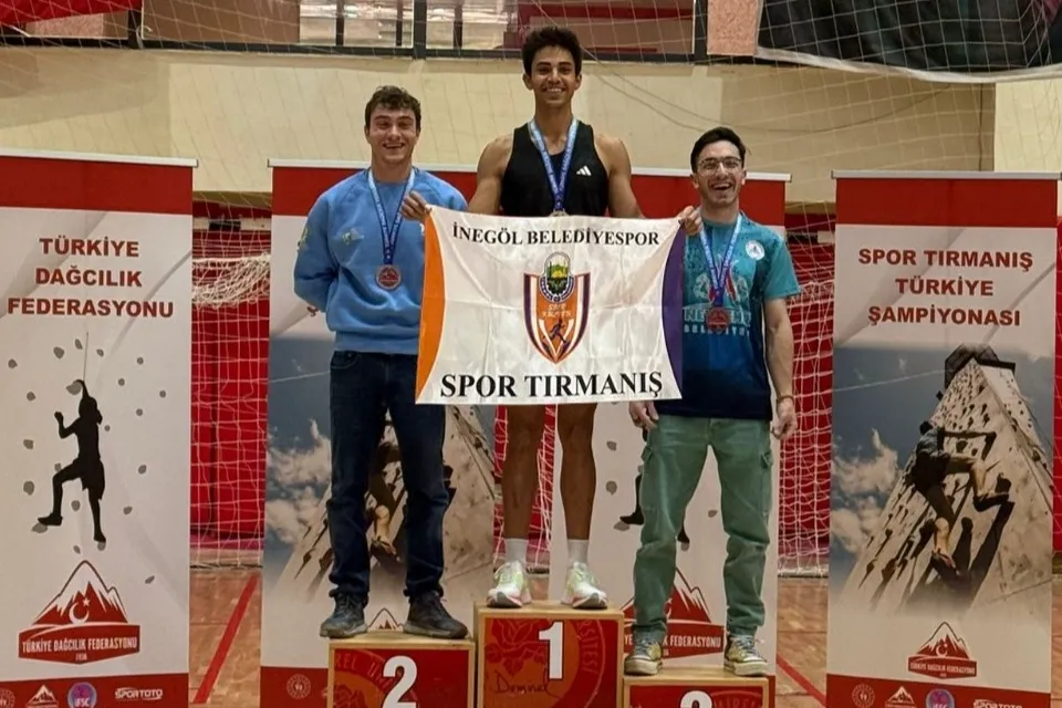 İnegöllü Sporcu Emre Doğan Türkiye Şampiyonu